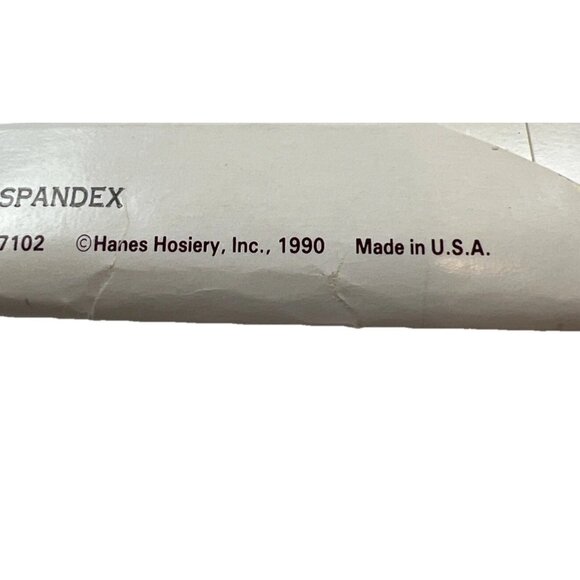 Hanes Panty Hose Silky Opaques Size A-B Pearl Style 743 Vintage - Picture 5 of 5